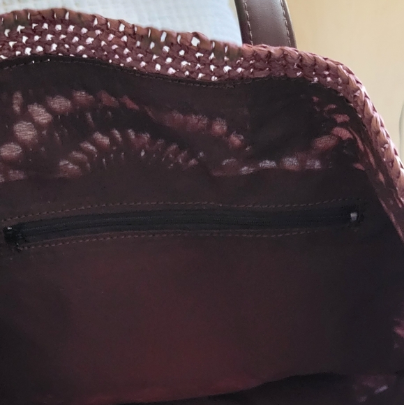 One of a kind, Handmade Crochet Bag - Cocoa - Picture 2 of 4